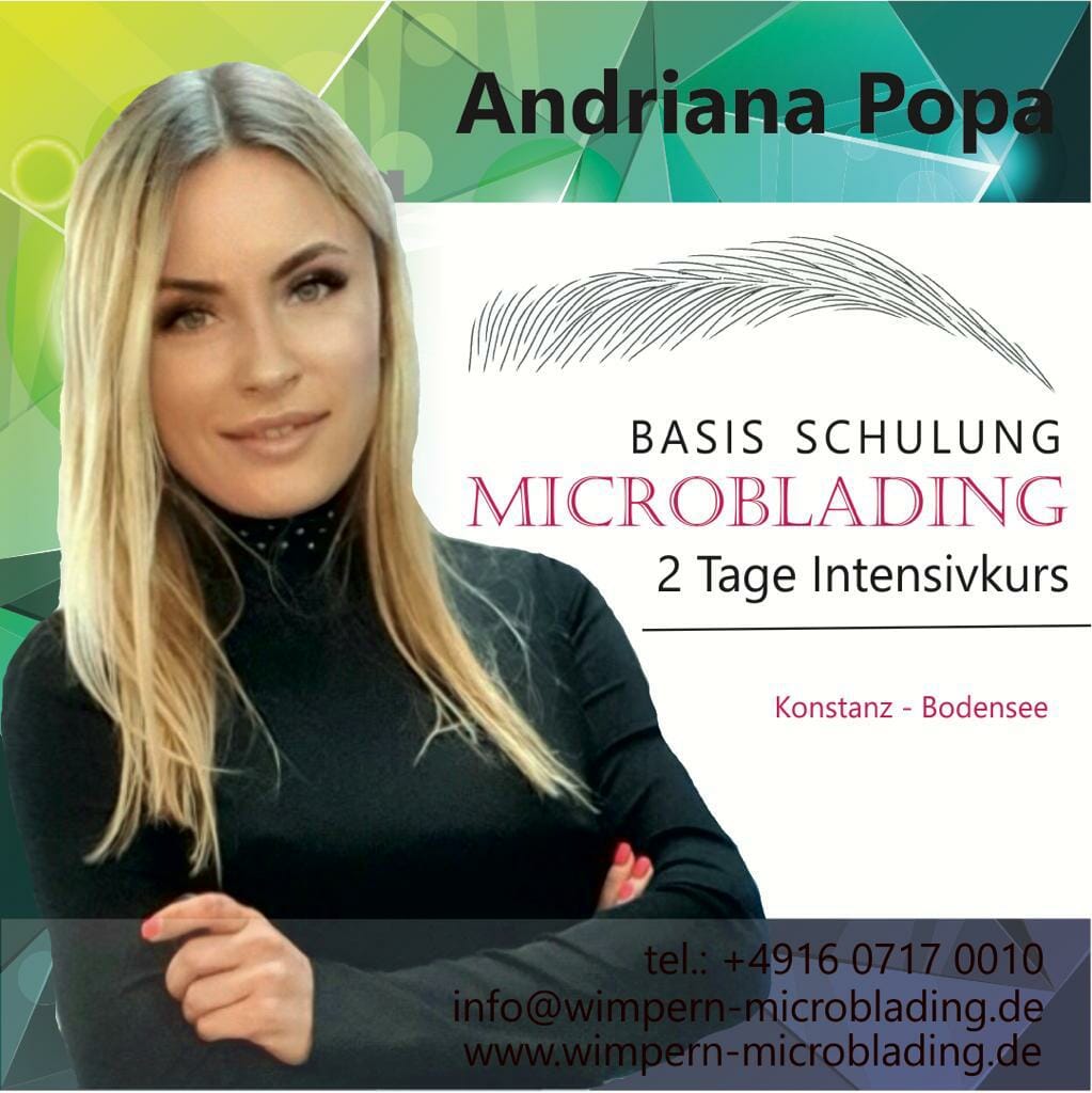 Microblading Schulung für Anfänger 2 Tage Intensivkurs 
