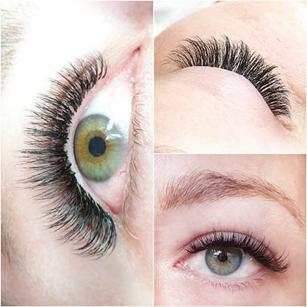 Wimpernverlängerung mit Kim Kardashian Look 
