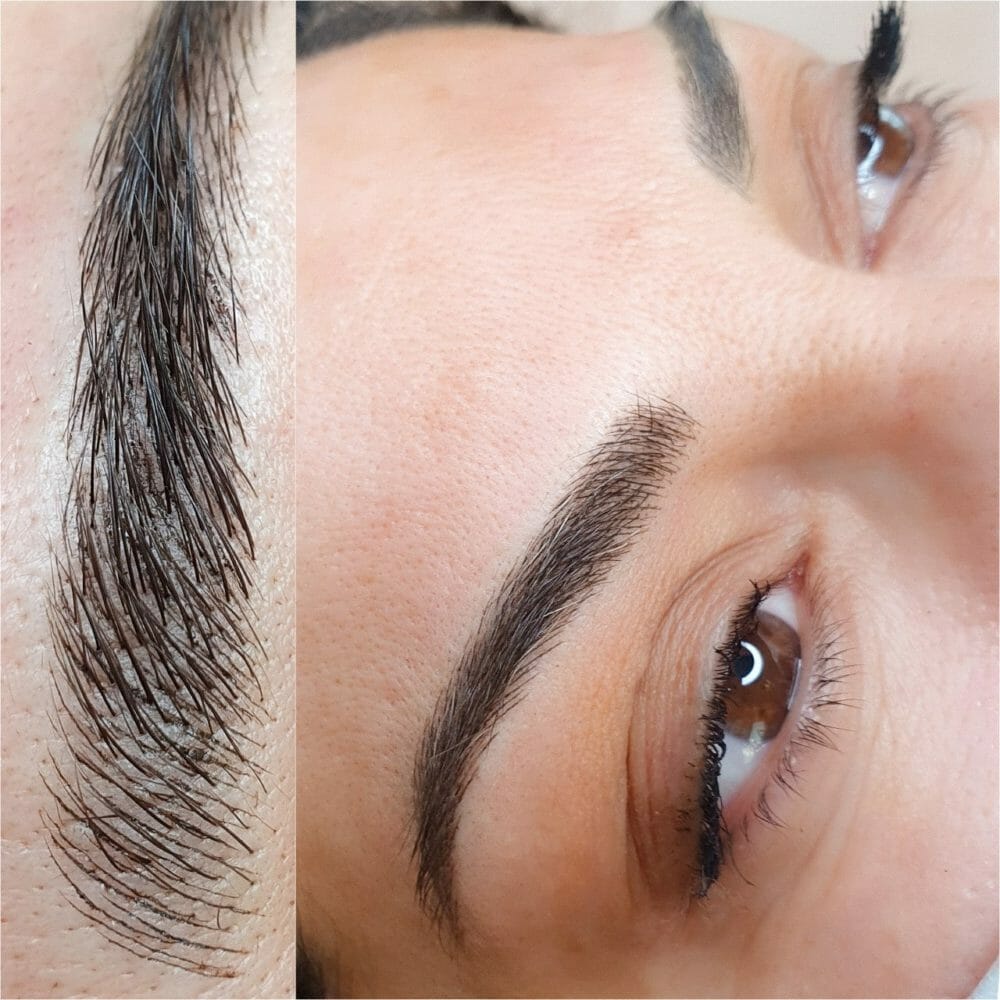 Microblading Technik 